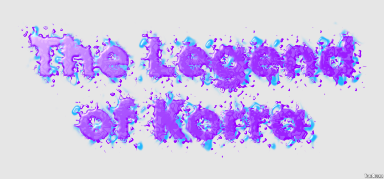 The Legend of Korra Texteffekt