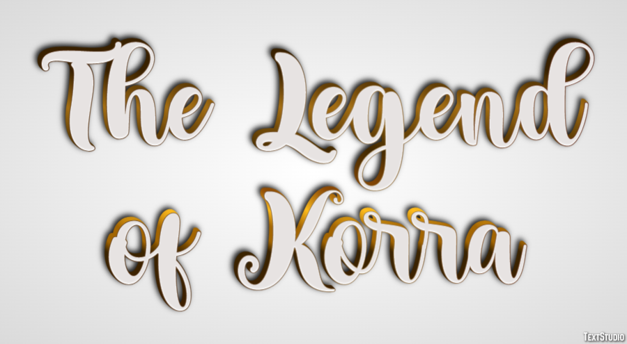 The Legend of Korra Texteffekt