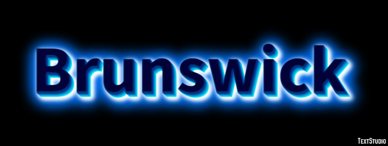 Brunswick Efekt tekstowy