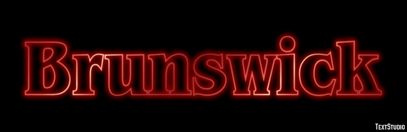 Brunswick Efekt tekstowy