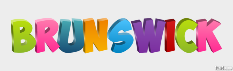 Brunswick Efekt tekstowy