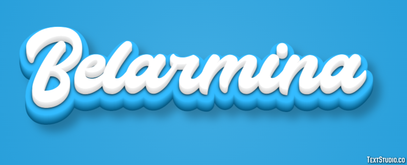 Belarmina Texteffekt