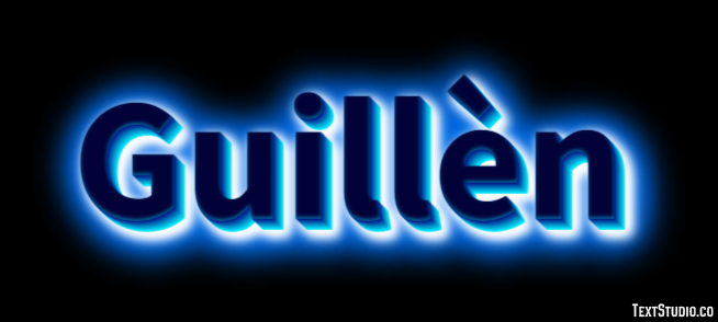 Guillèn テキスト効果