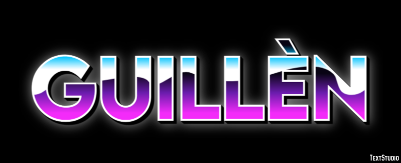 Guillèn テキスト効果