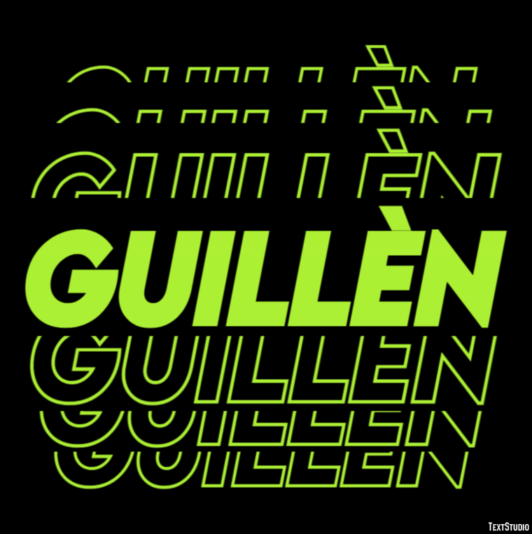Guillèn テキスト効果