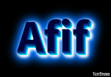 Afif Text Effect