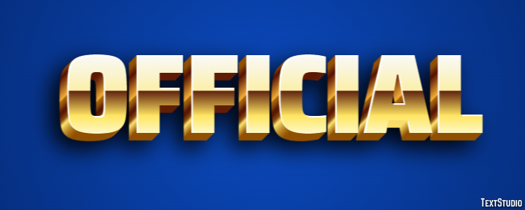Official Text Effect