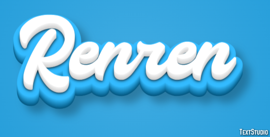 Renren Text Effect