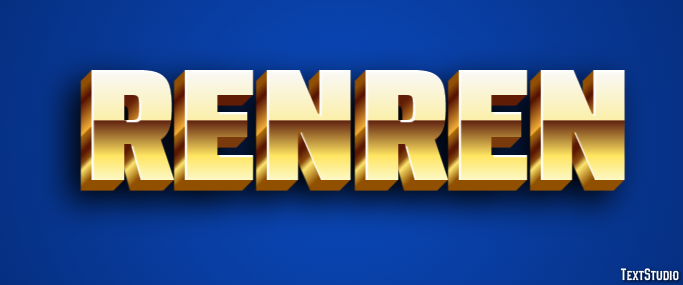 Renren Efeito de texto