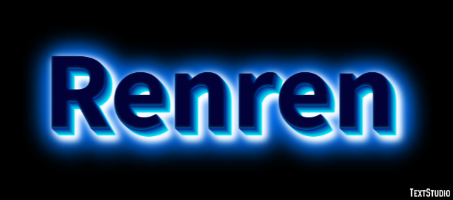 Renren Text Effect