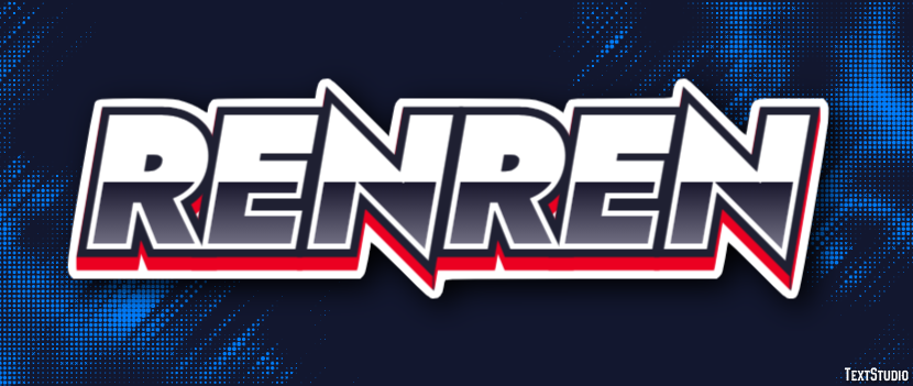 Renren Text Effect