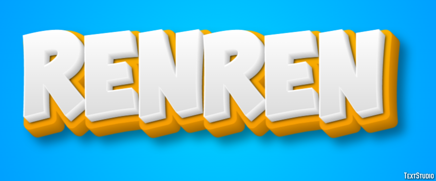Renren Text Effect