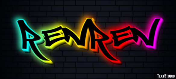 Renren Text Effect