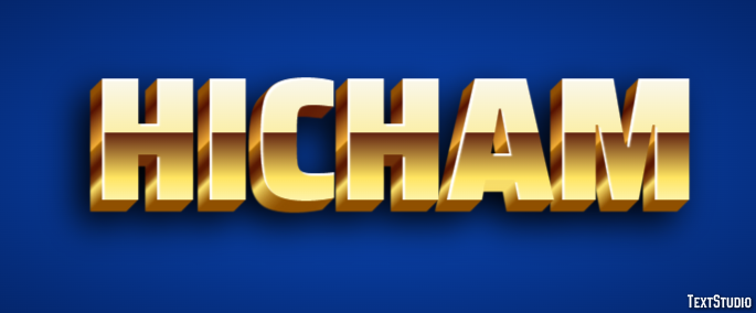 Hicham Text Effect
