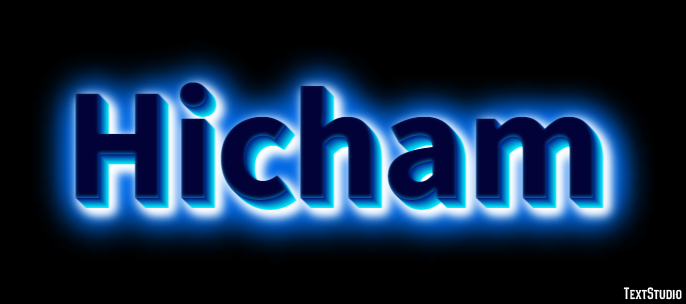 Hicham Effetto testo