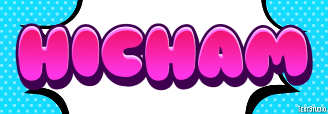 Hicham Text Effect