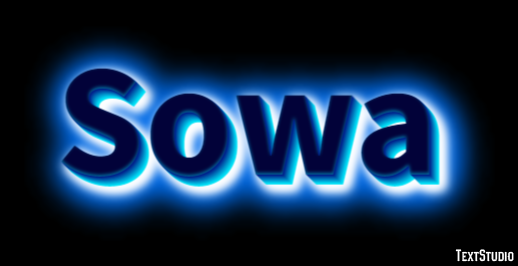 Sowa Efekt tekstowy