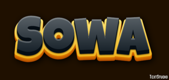 Sowa Efekt tekstowy