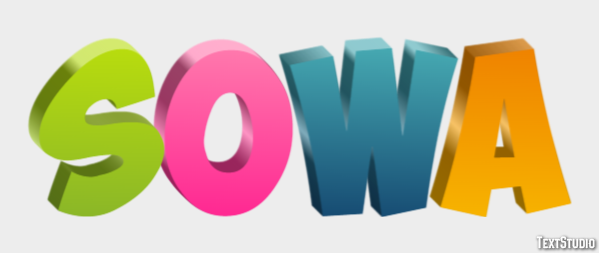 Sowa Efekt tekstowy