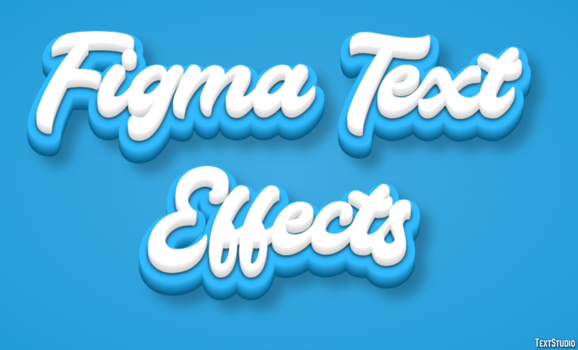 Figma Text Effects Efecto de Texto