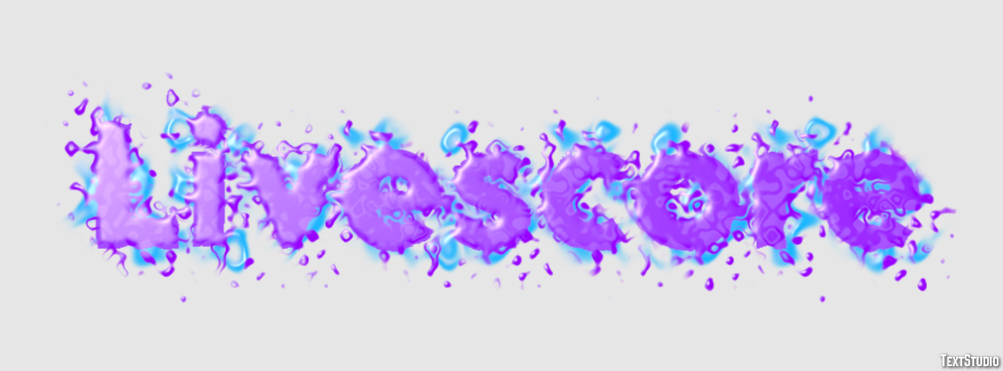 Livescore Text effect