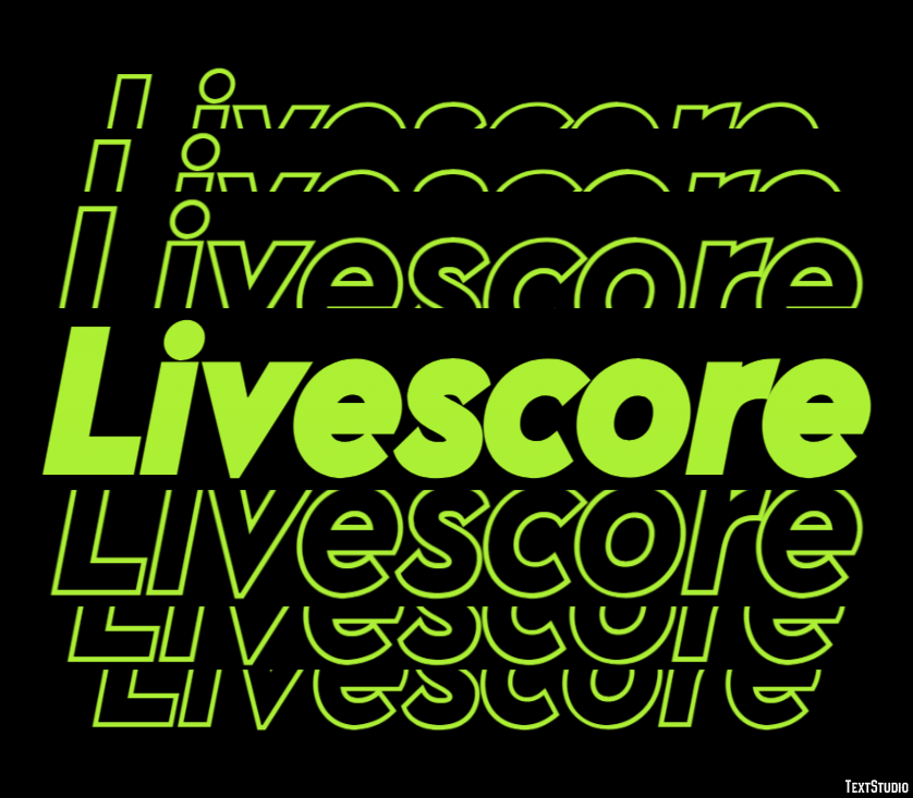 Livescore Tekst Effect