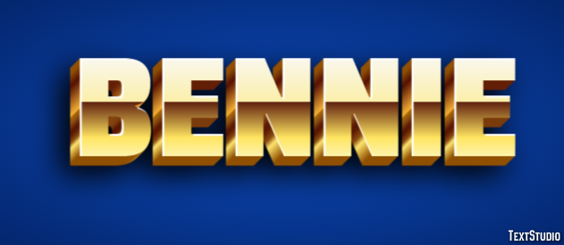 Bennie Text effect