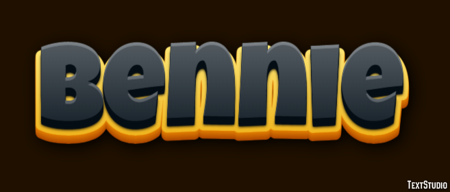 Bennie Text effect