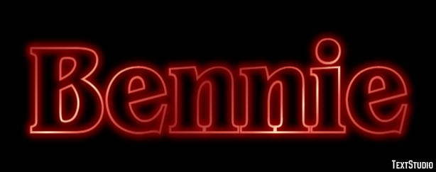 Bennie Text Effect