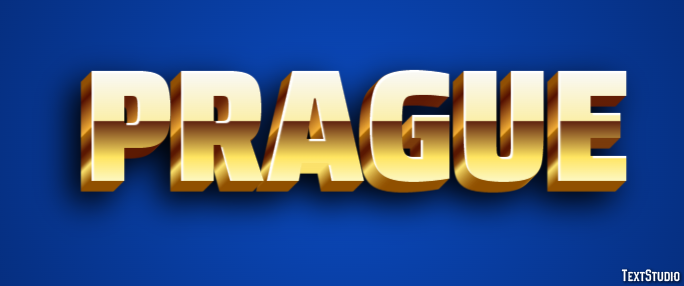 Prague Text Effect