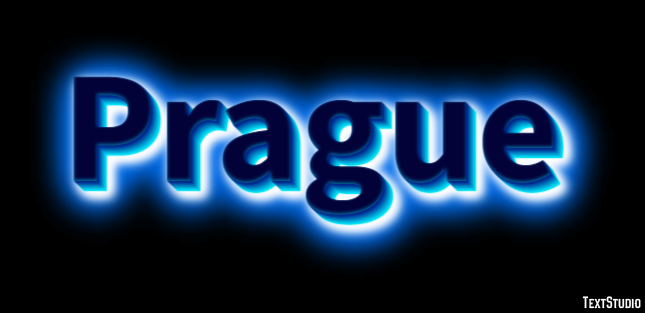 Prague Text Effect