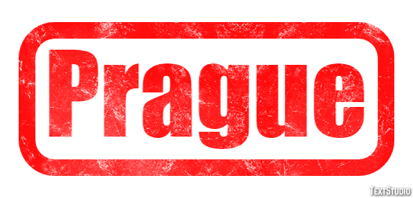 Prague Texteffekt
