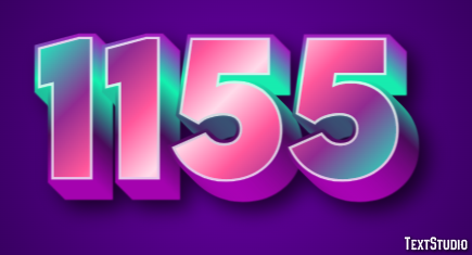 1155 Effetto testo