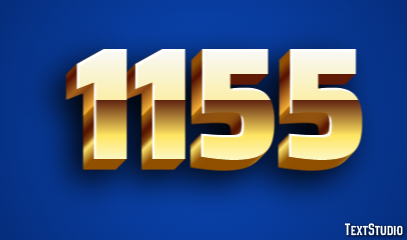 1155 Effetto testo