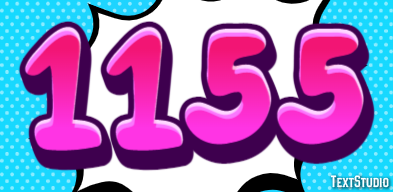 1155 Text Effect