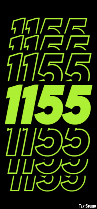 1155 Text Effect