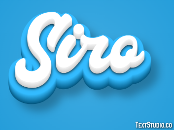 Siro Efekt tekstowy