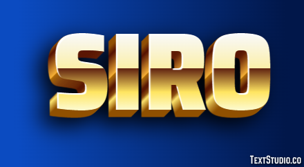 Siro Efekt tekstowy
