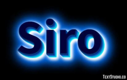 Siro Text Effect