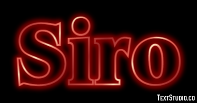 Siro Efekt tekstowy