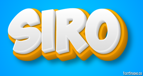 Siro Efekt tekstowy