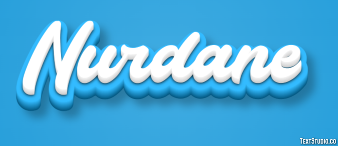 Nurdane Эффект текста