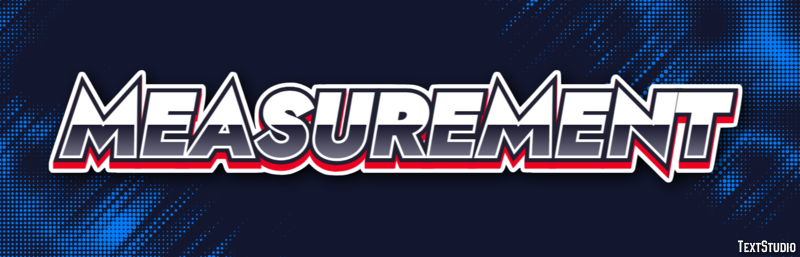 Measurement Text Effect