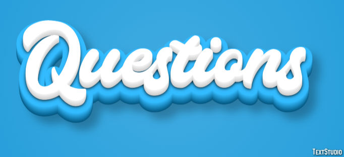 Questions Text Effect