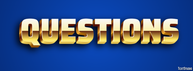 Questions Text Effect