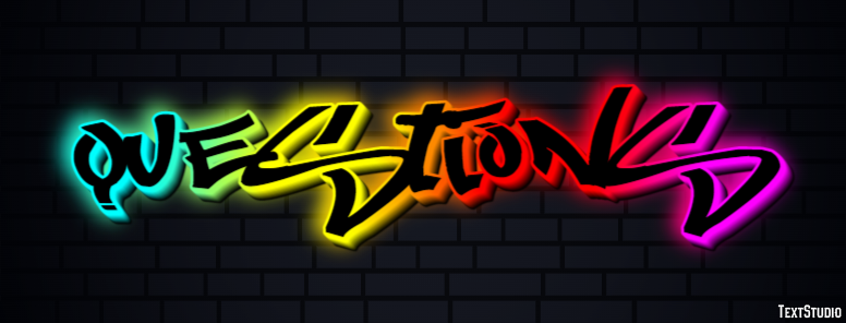 Questions Text Effect