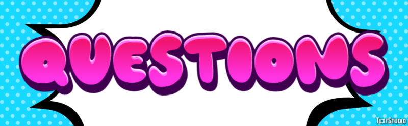 Questions Text Effect
