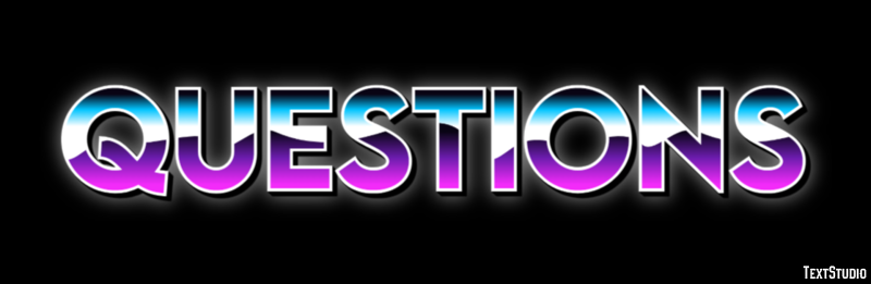 Questions Text Effect