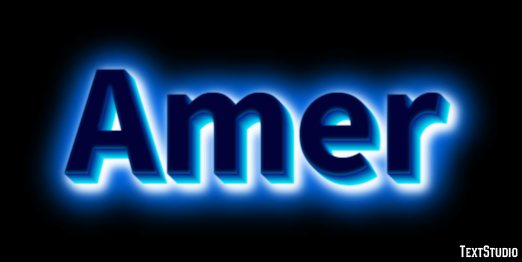Amer Text Effect