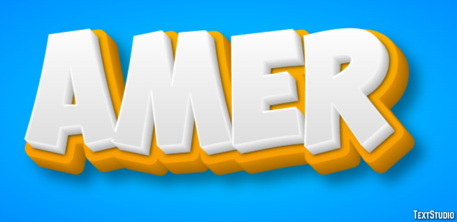 Amer Text Effect